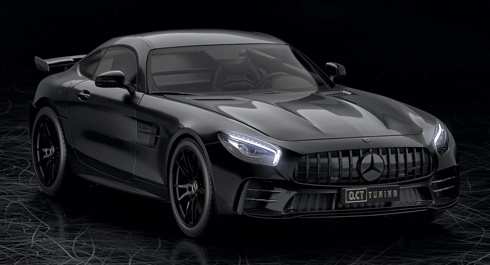 Deep Purple Mercedes-AMG GT R Pro Laden With Carbon Looks Near