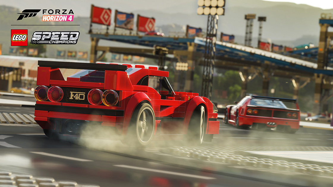 Forza Horizon 4 Updated With LEGO Expansion Pack Featuring F40, Senna And More
