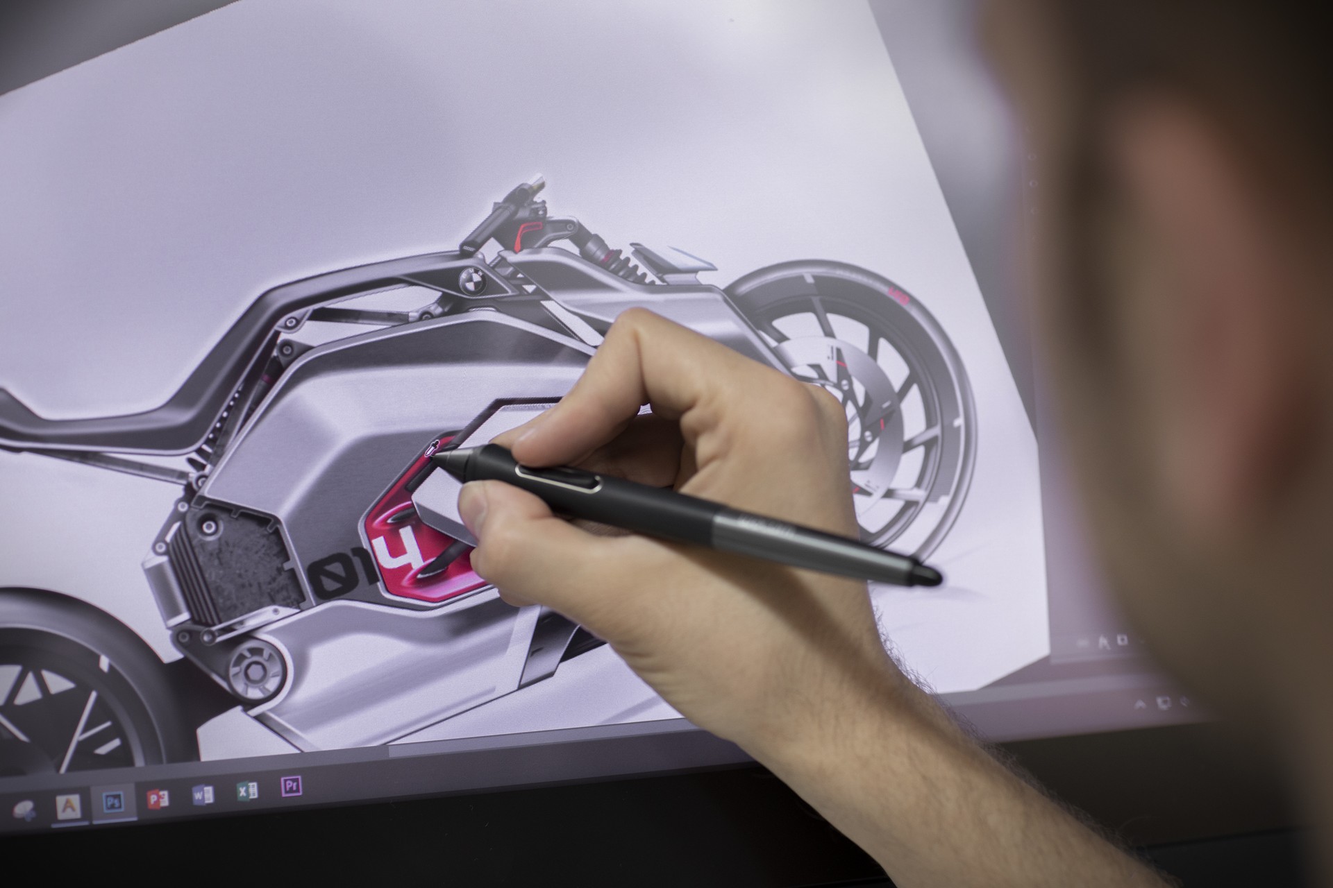 BMW’s Vision DC Roadster Is A Futuristic Electric Motorcycle