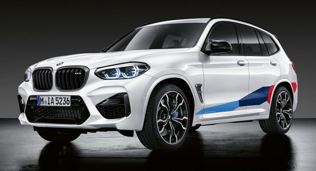 BMW Sprinkles M Performance Parts On X3 M And X4 M