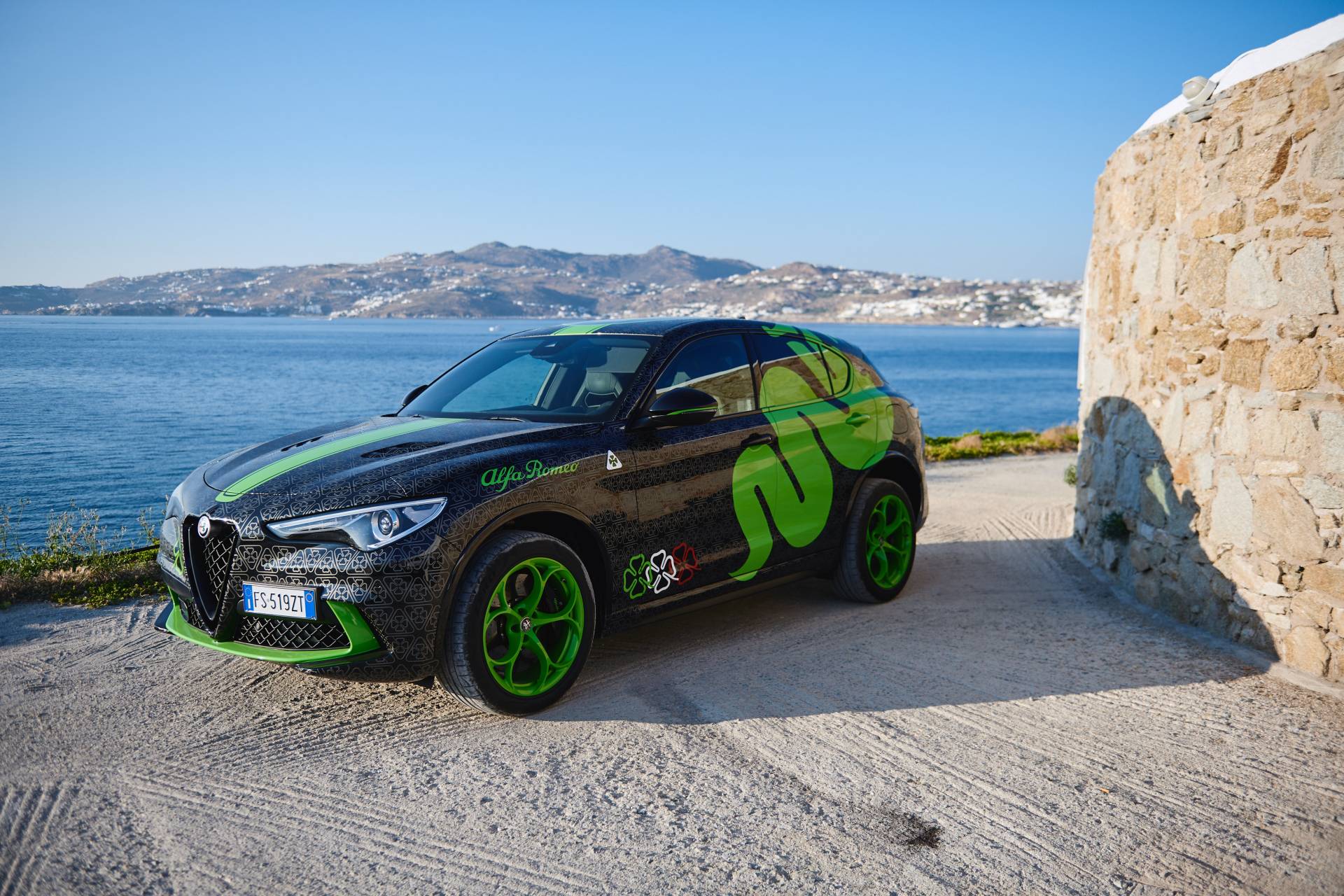 One-Off Alfa Stelvio Quadrifoglio Enlists For 2019 Gumball 3000