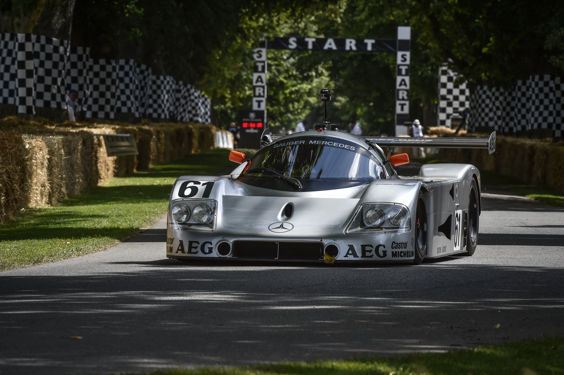 Mercedes Classic-Recreated SSKL To Steal The Show In Festival of Speed
