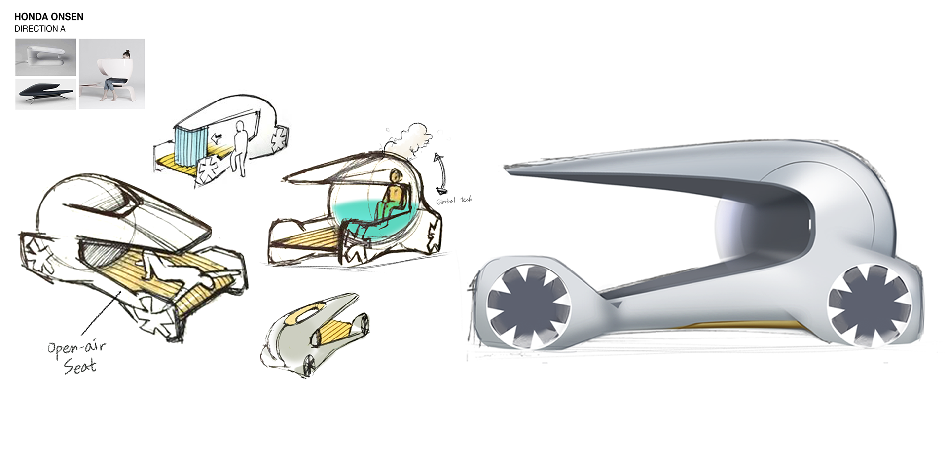 Honda City Car Lets You Take A Hot Bath And Relax While Being Driven Around