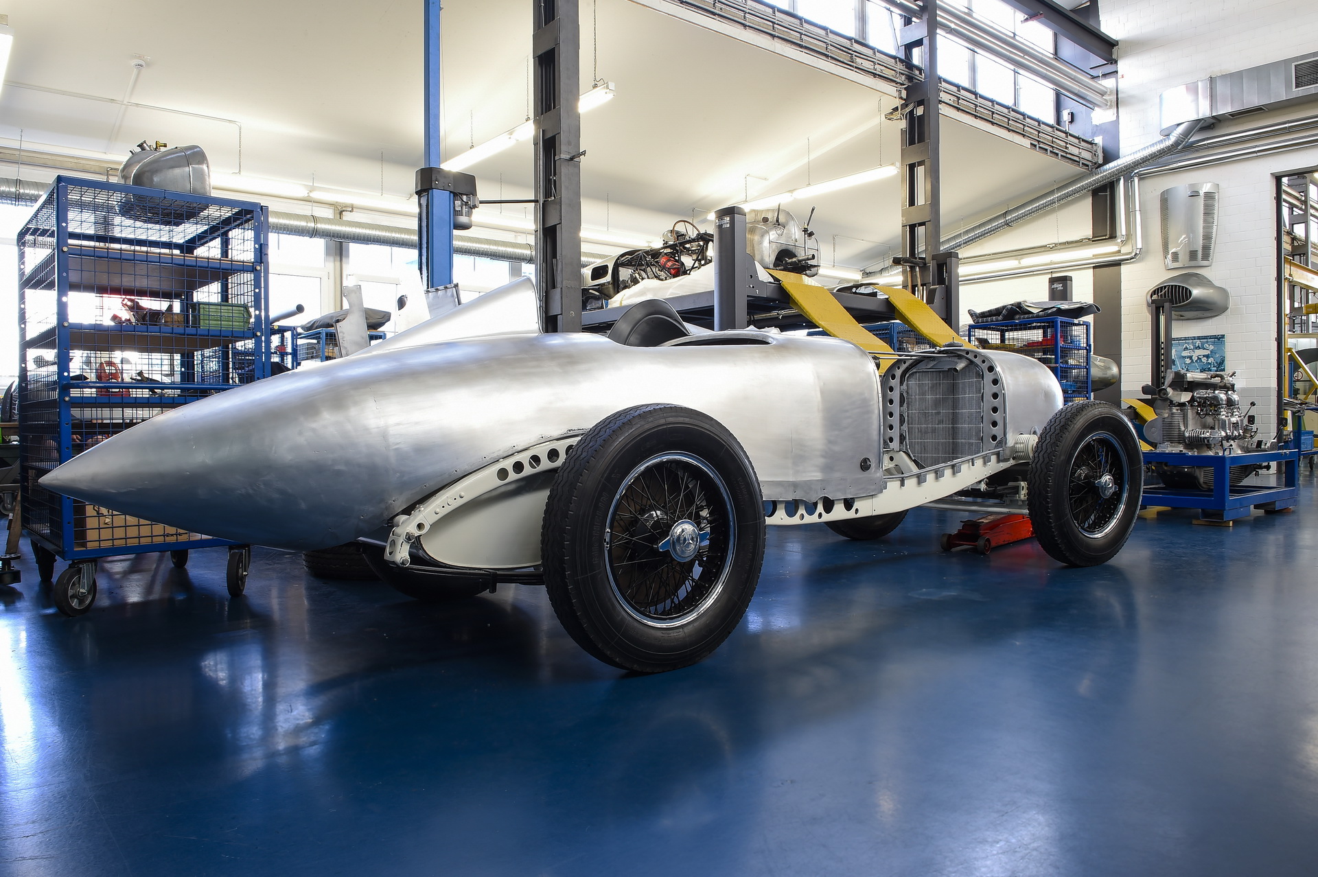 Mercedes Classic-Recreated SSKL To Steal The Show In Festival of Speed