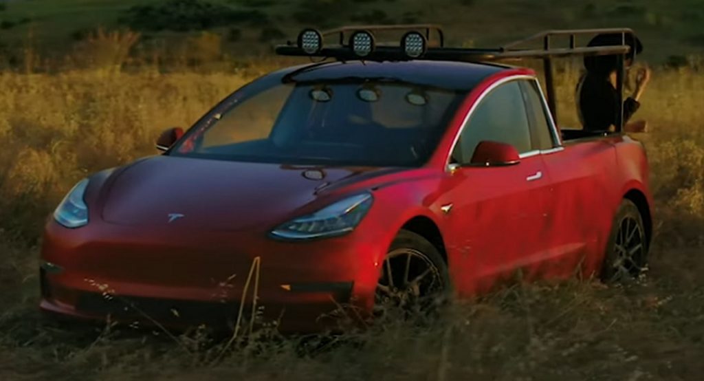  Meet The Truckla: A Tesla Model 3 Based Pickup