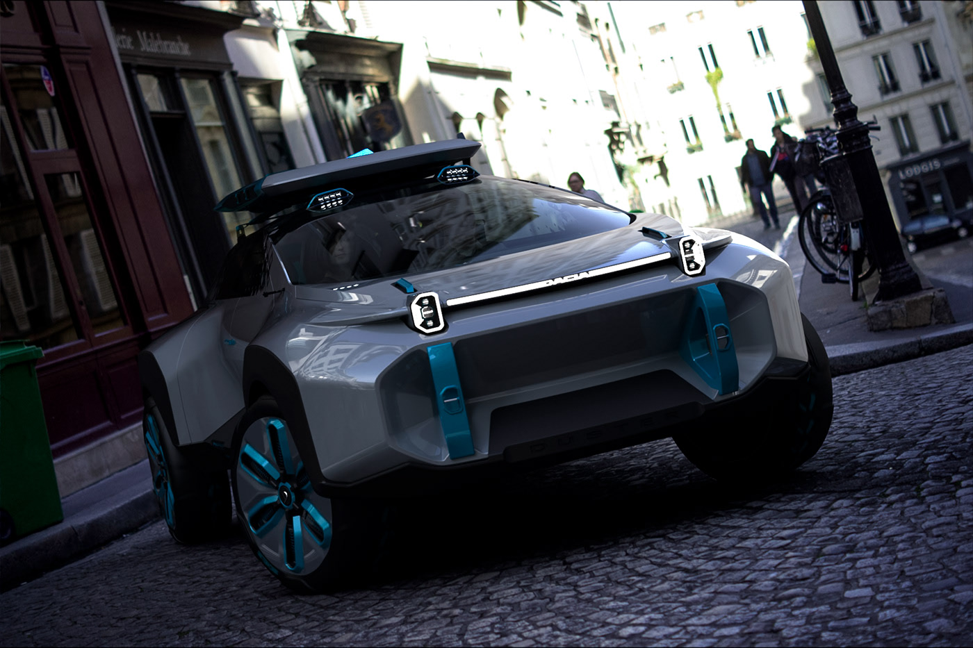 Dacia Duster Goes Back To The Future With Dashing Digital Makeover