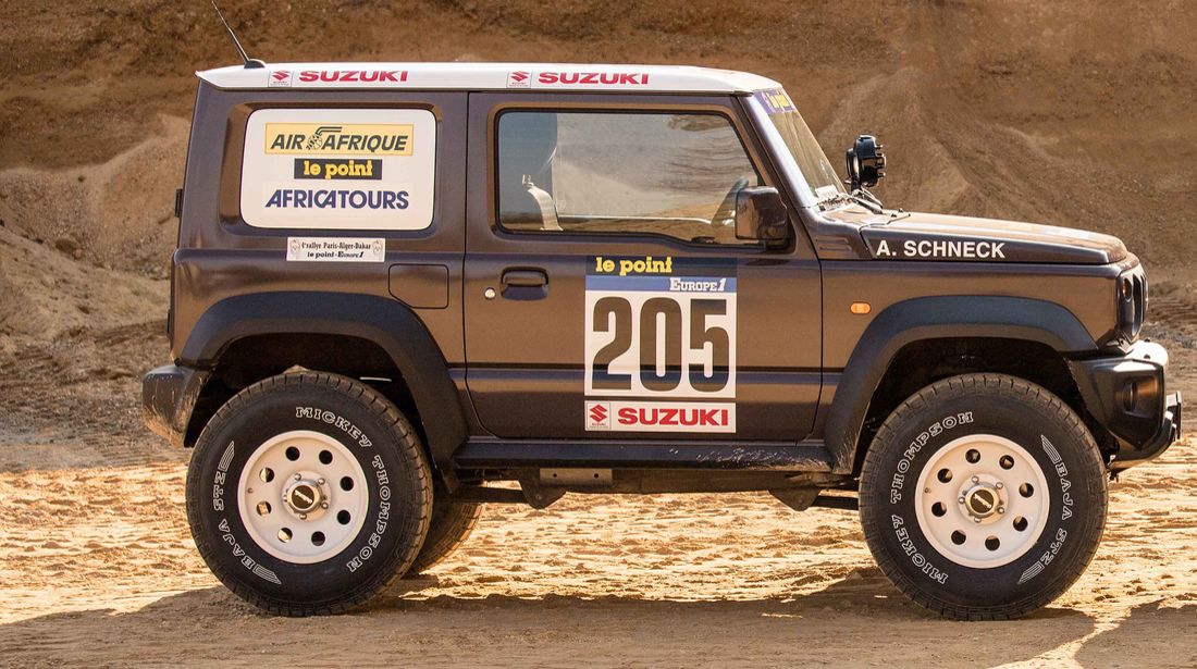 Delta 4×4 Gives 2019 Suzuki Jimny A Costly Paris-Dakar Rally Makeover