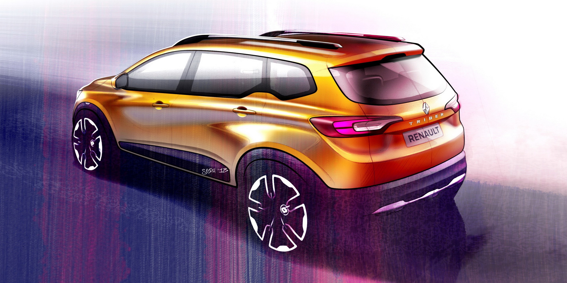 Renault Triber Sub-4-Meter SUV Unveiled With Seating For 7