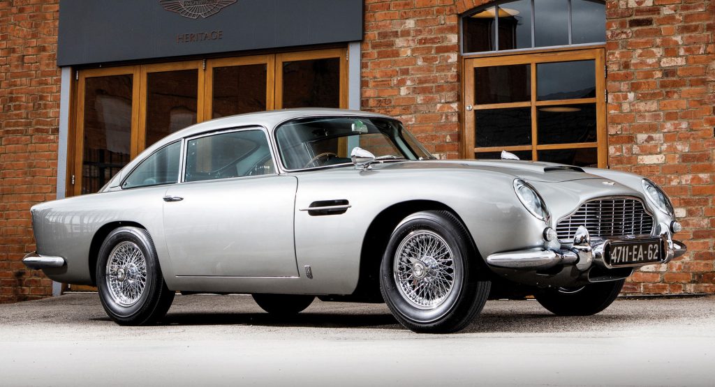  James Bond’s Real Aston Martin DB5 To Cross The Auction Block