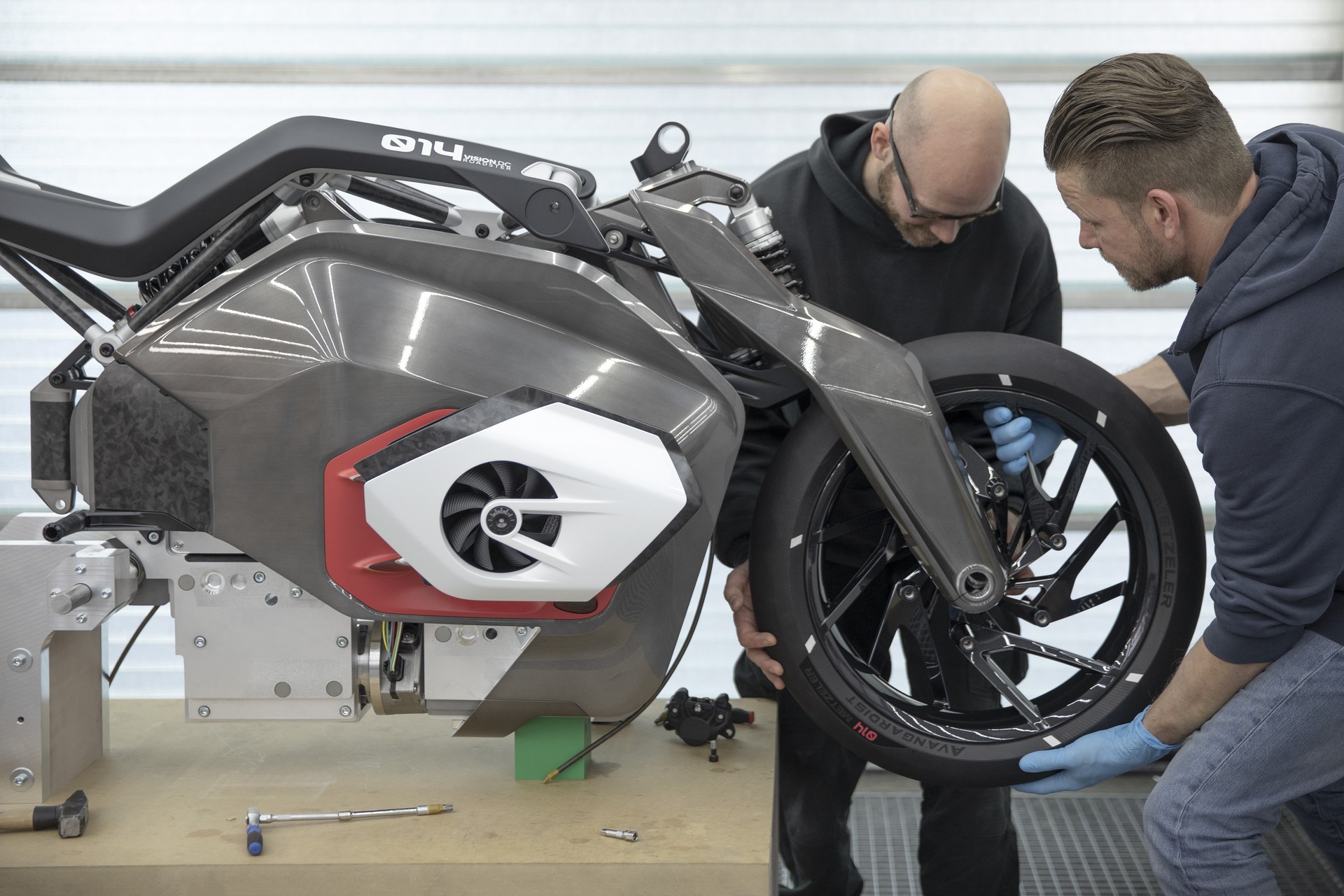 BMW’s Vision DC Roadster Is A Futuristic Electric Motorcycle