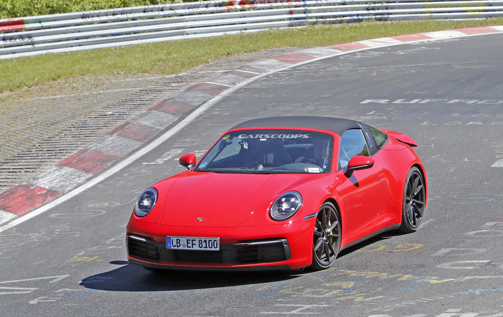 Undisguised Porsche 992 Targa Test Car Gets The Nurburgring Treatment