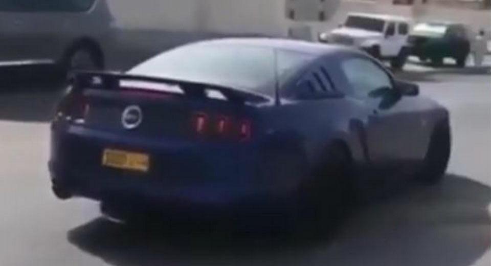 Mustang Driver Predictably Crashes While Attempting To Show Off