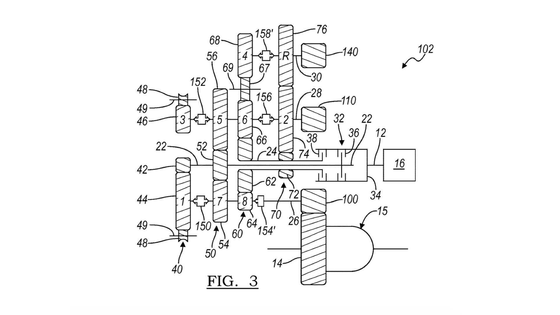 Does This Patent Preview The C8 Corvette’s Eight-Speed, Dual-Clutch Gearbox?