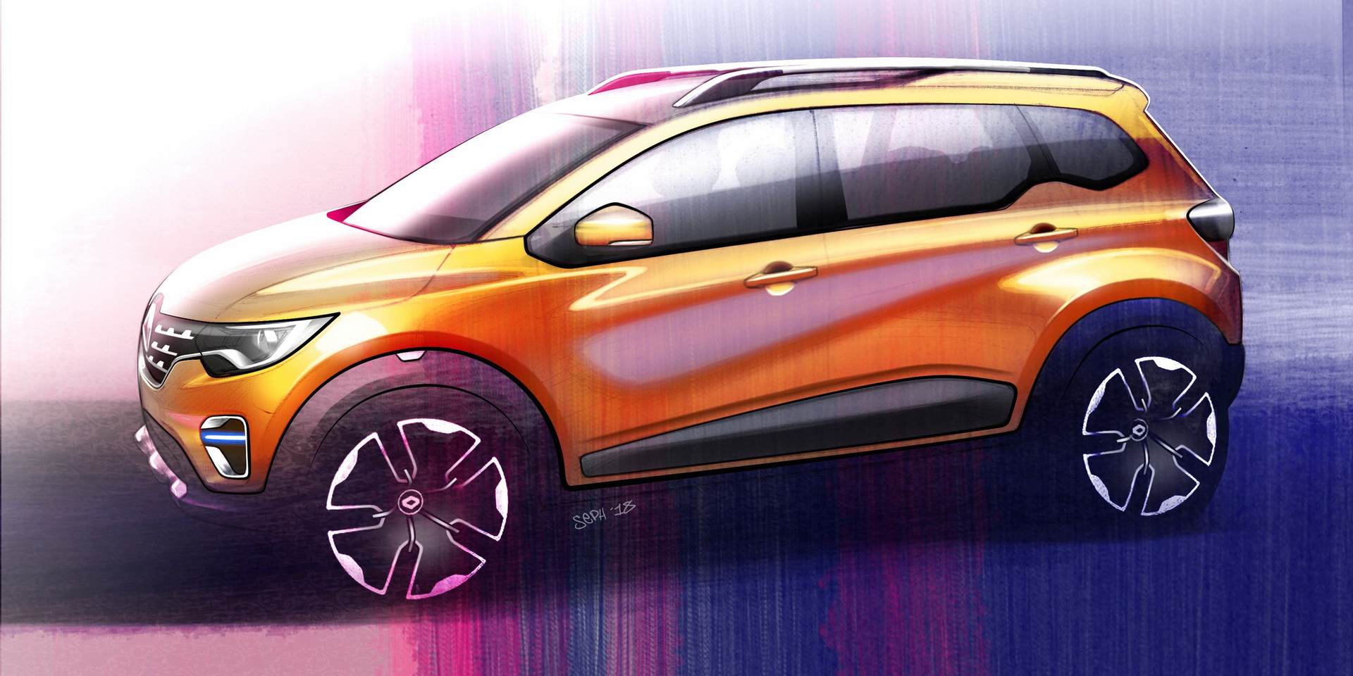 Renault Triber Sub-4-Meter SUV Unveiled With Seating For 7