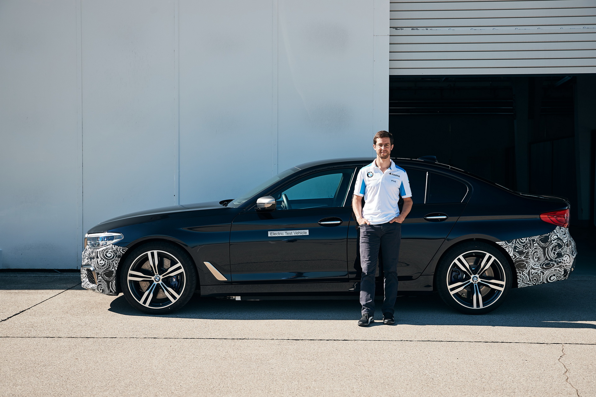 BMW’s Power BEV Trial Vehicle Is A 710 HP 5-Series Sedan