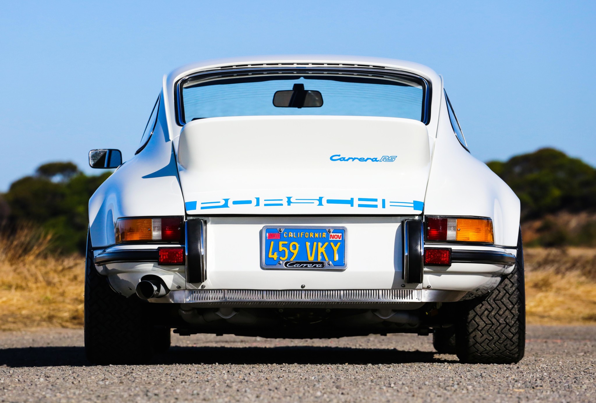 Award-Winning 1973 Porsche 911 Carrera RS Is A White And Blue Gem