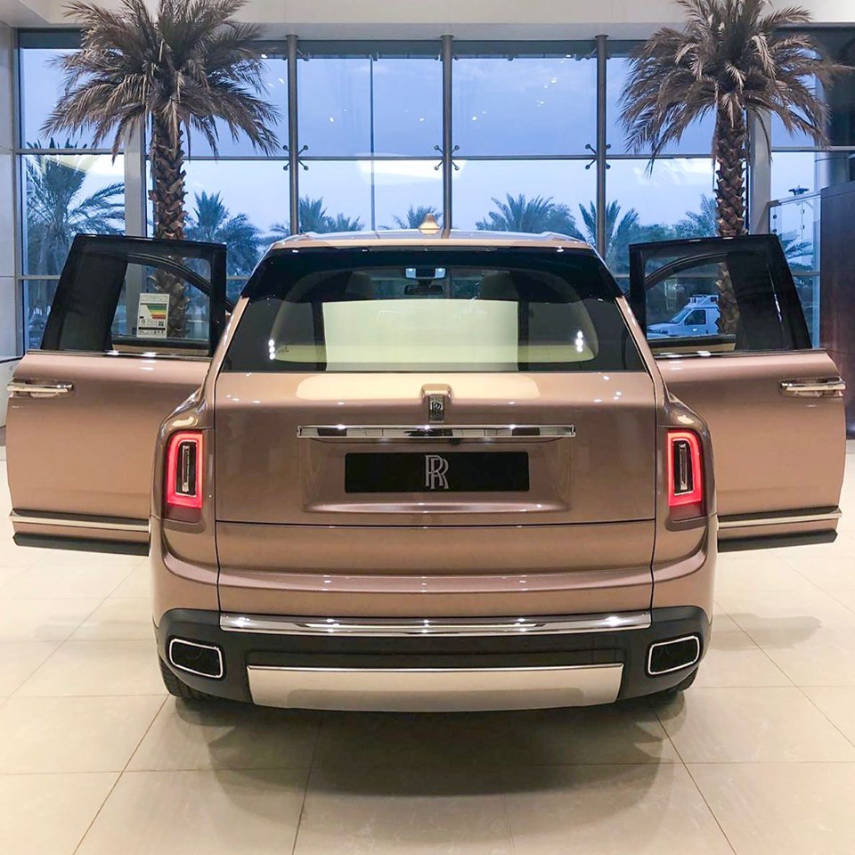 Petra Gold Rolls-Royce Cullinan Showcased With Moccasin Interior