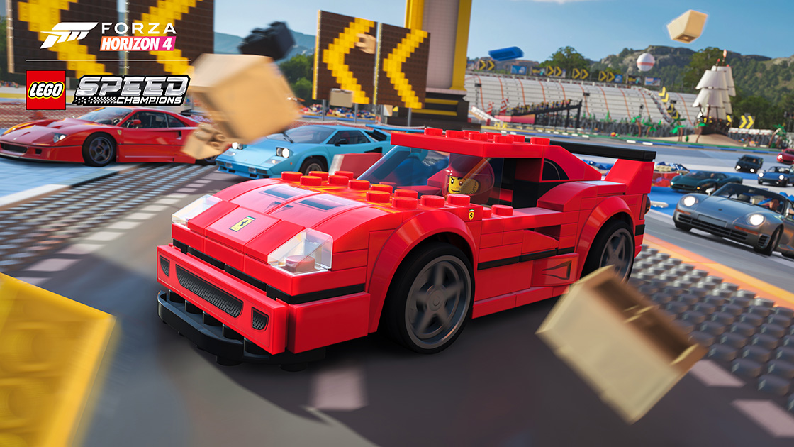 Forza Horizon 4 Updated With LEGO Expansion Pack Featuring F40, Senna And More