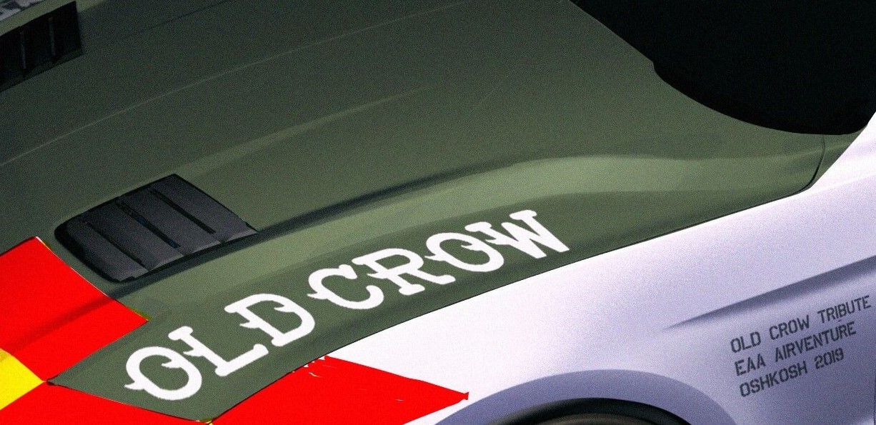 Ford And Roush Team Up For P-51 Inspired Old Crow Mustang GT