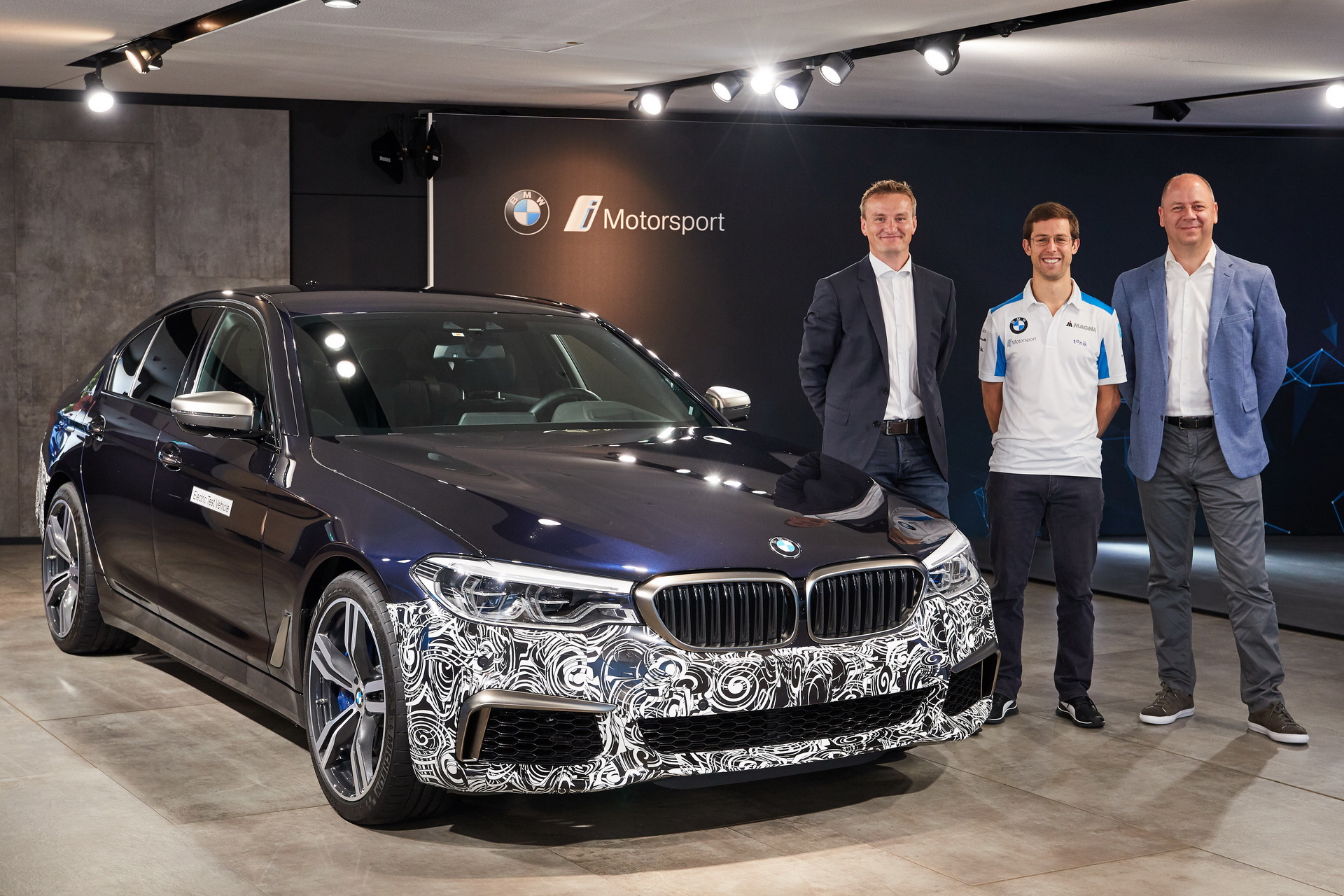 BMW’s Power BEV Trial Vehicle Is A 710 HP 5-Series Sedan