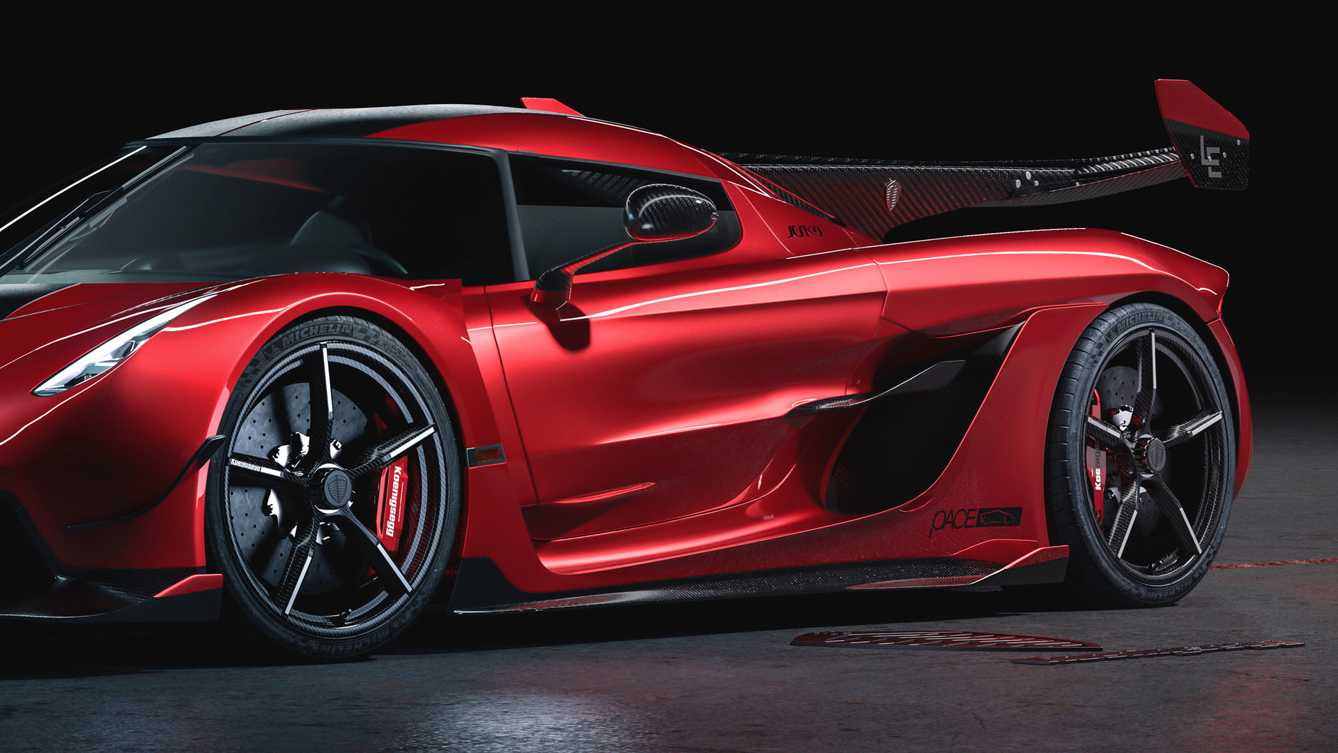 Koenigsegg Jesko Cherry Red Edition 10 Is Pure Sweetness