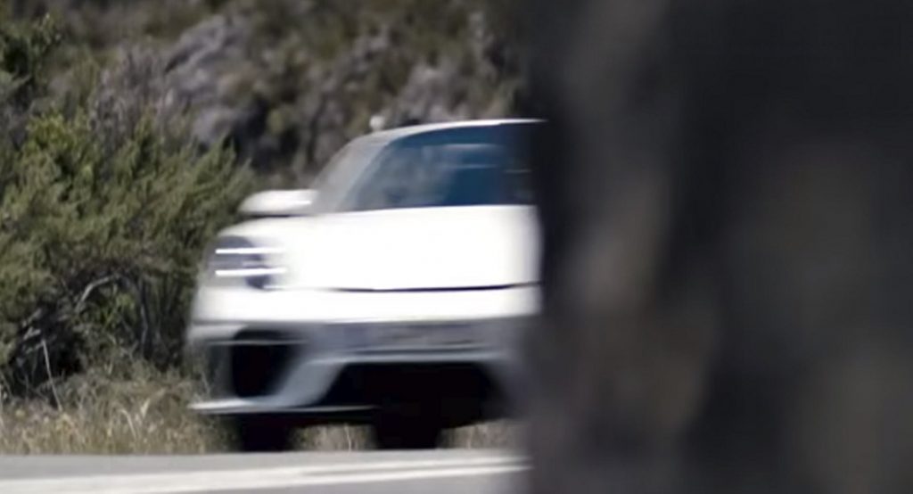  Porsche Teases New Roadster – Is It The 718 Boxster Spyder?