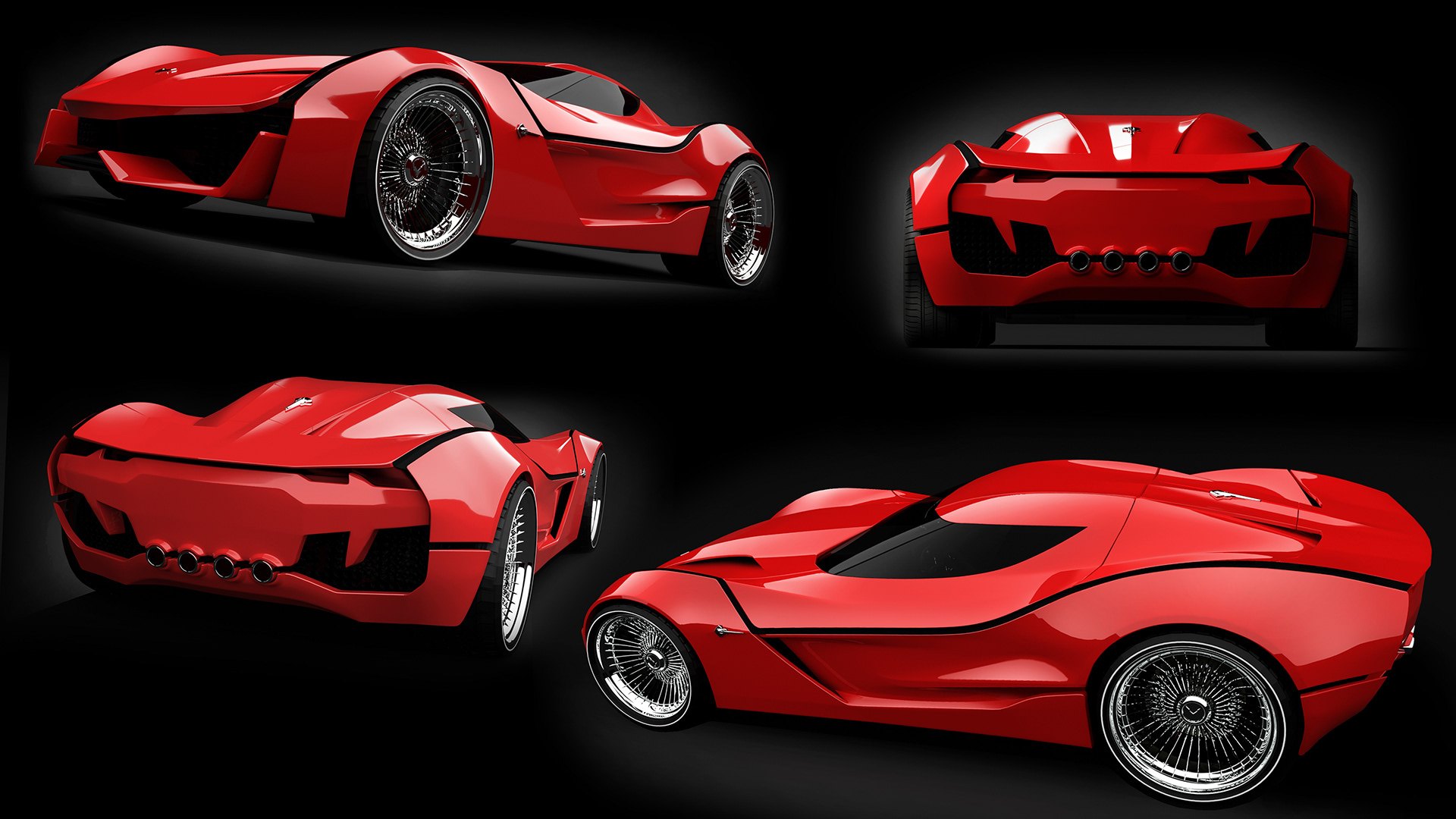 Corvette Stingray Racer Concept Re-imagined 60 Years After Its Birth For The 21st Century