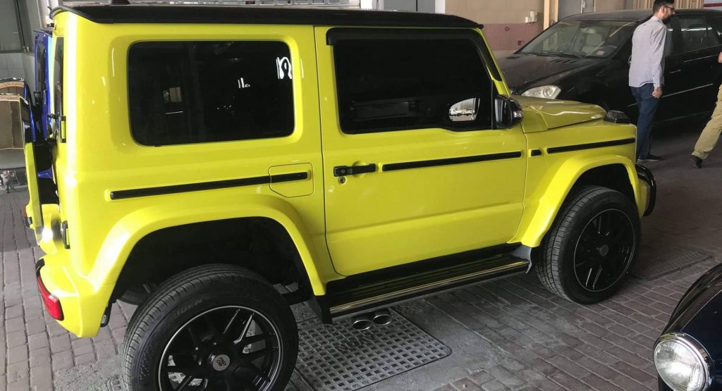  This G-Wagen Kit For The Suzuki Jimny Looks As Good As The Real Thing