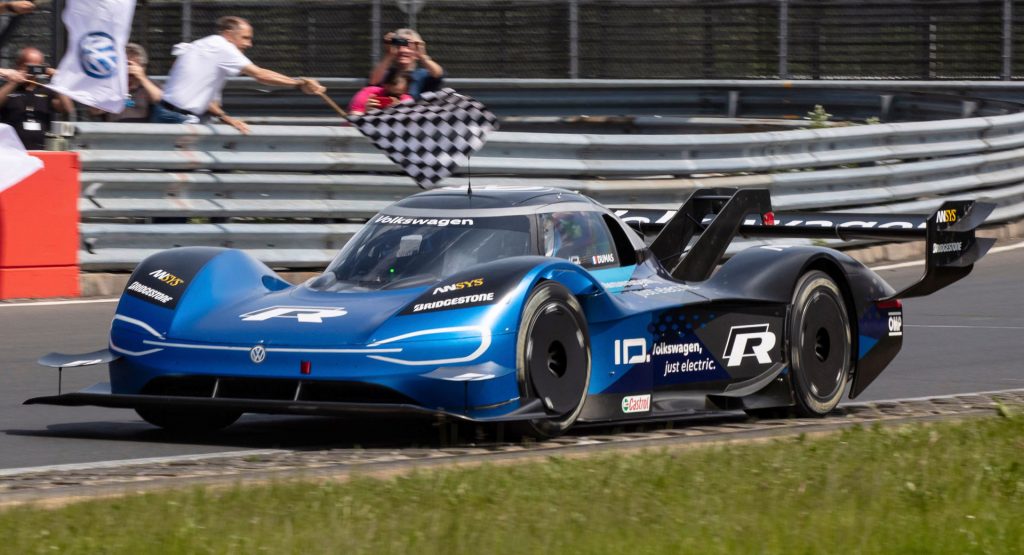  VW ID.R Sets New EV Lap Record On The Nürburgring With Time Of 6:05.336