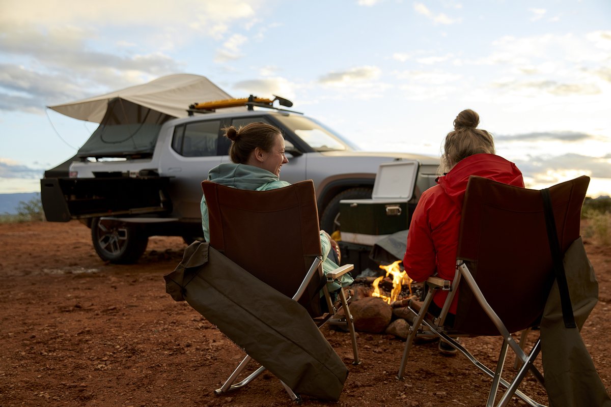 Rivian’s Innovative Slide-Out Kitchen Will Be Offered With R1T