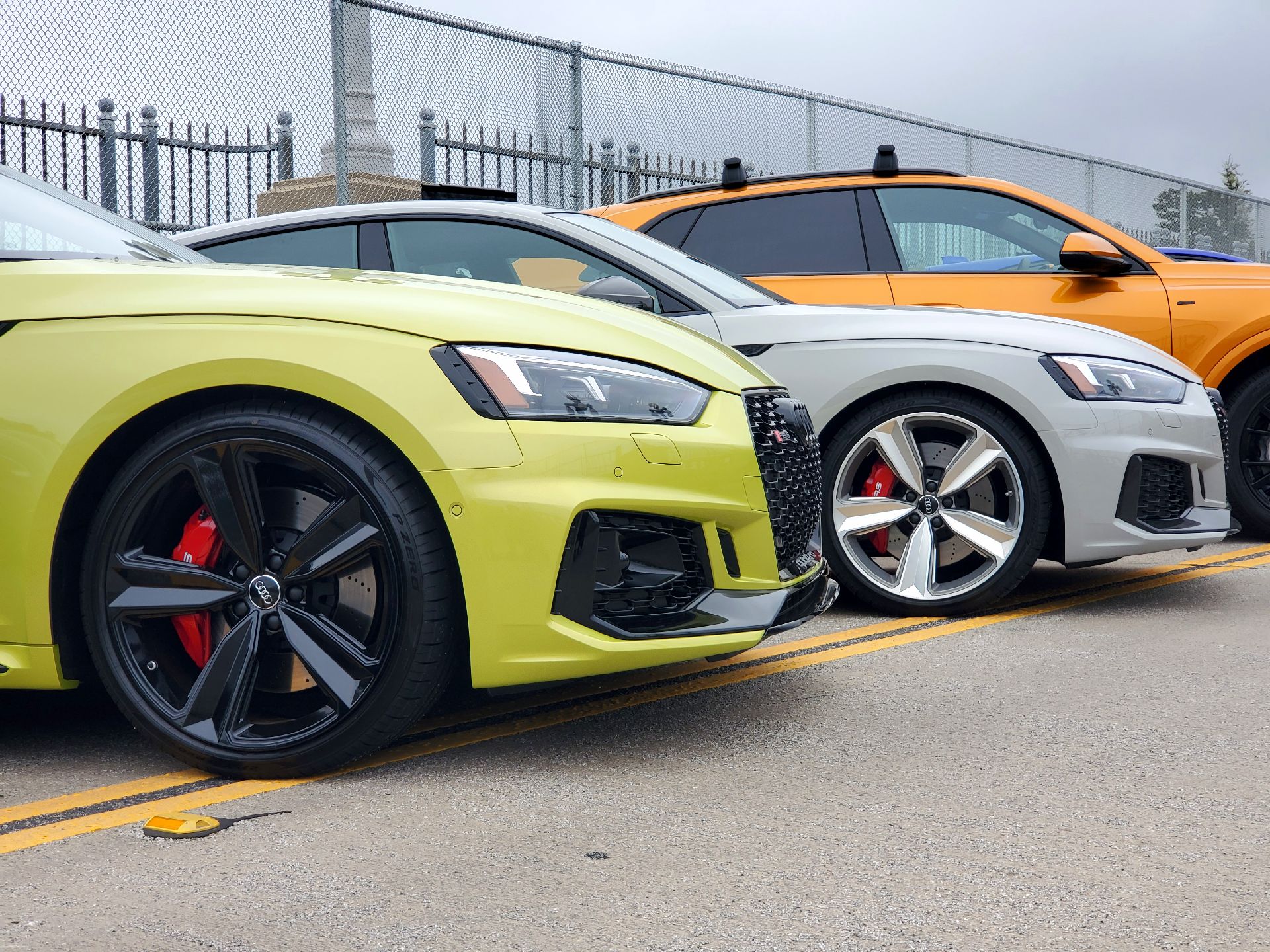 Audi RS5 Sportback Stands Out In California With Peridot Green Paint