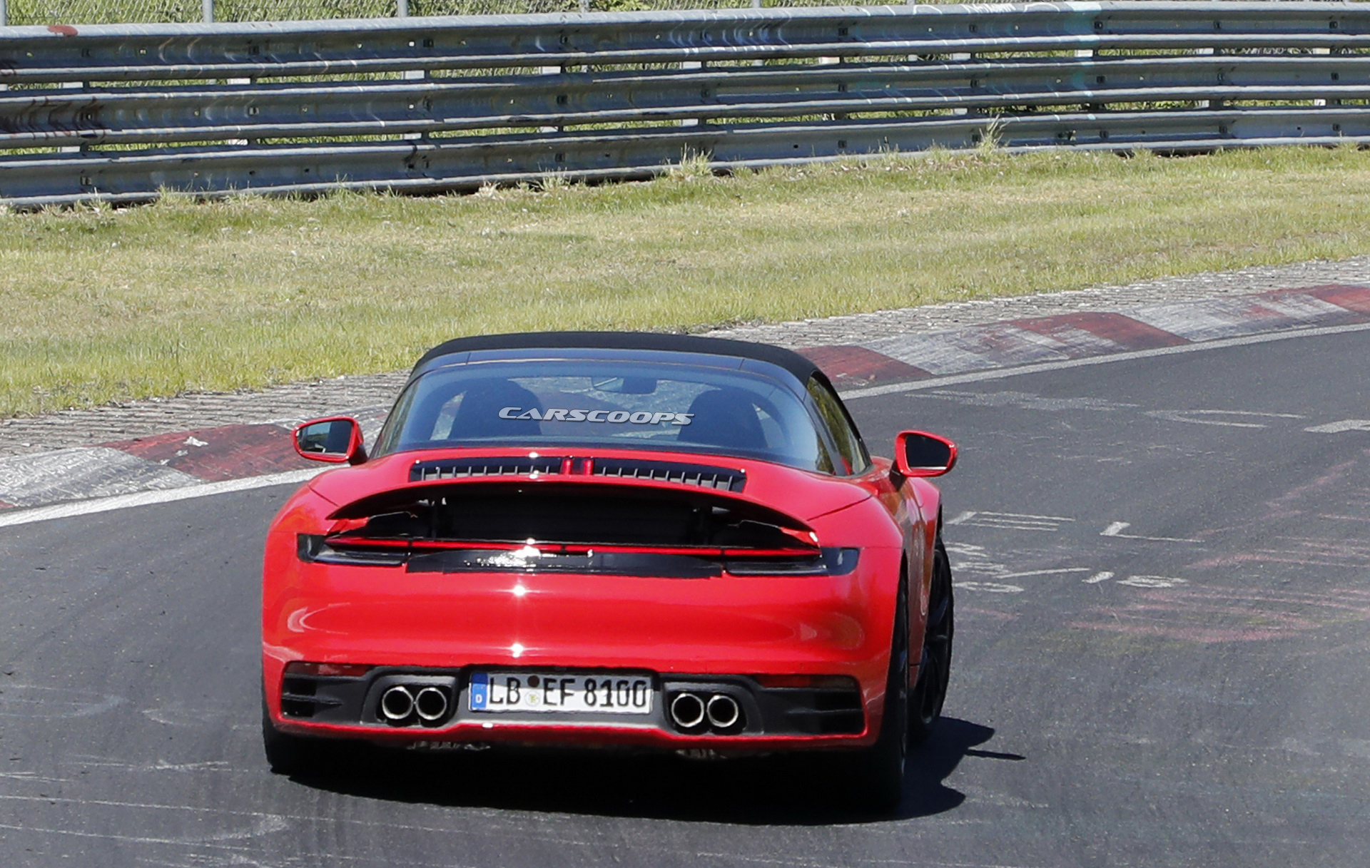 Undisguised Porsche 992 Targa Test Car Gets The Nurburgring Treatment