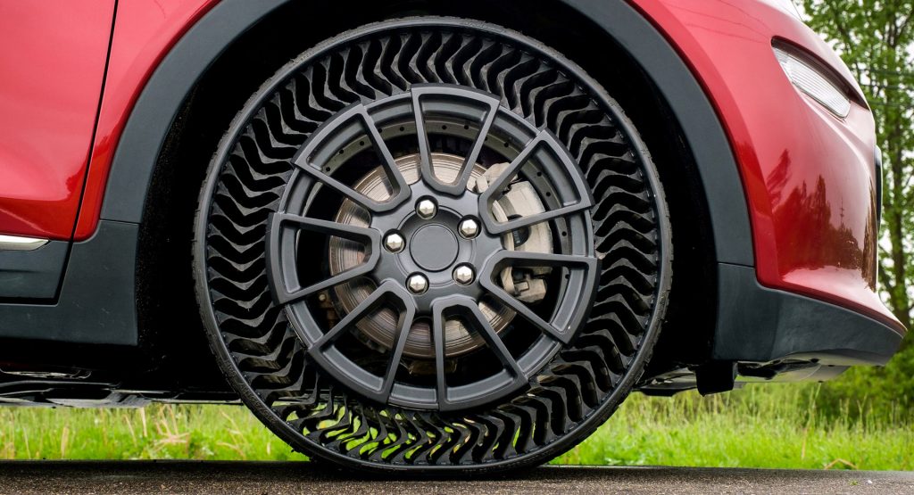 GM And Michelin Testing Airless Tires, Could Offer Them On Vehicles In 2024