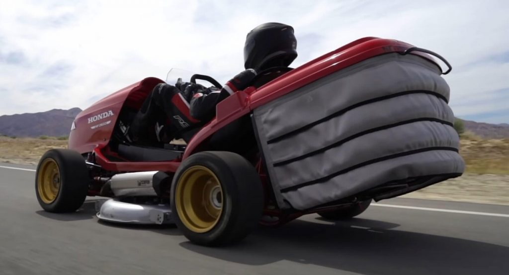  Honda’s Insane Mean Mower V2 Reviewed: Quicker Than A Nissan GT-R, Scary As Hell To Drive