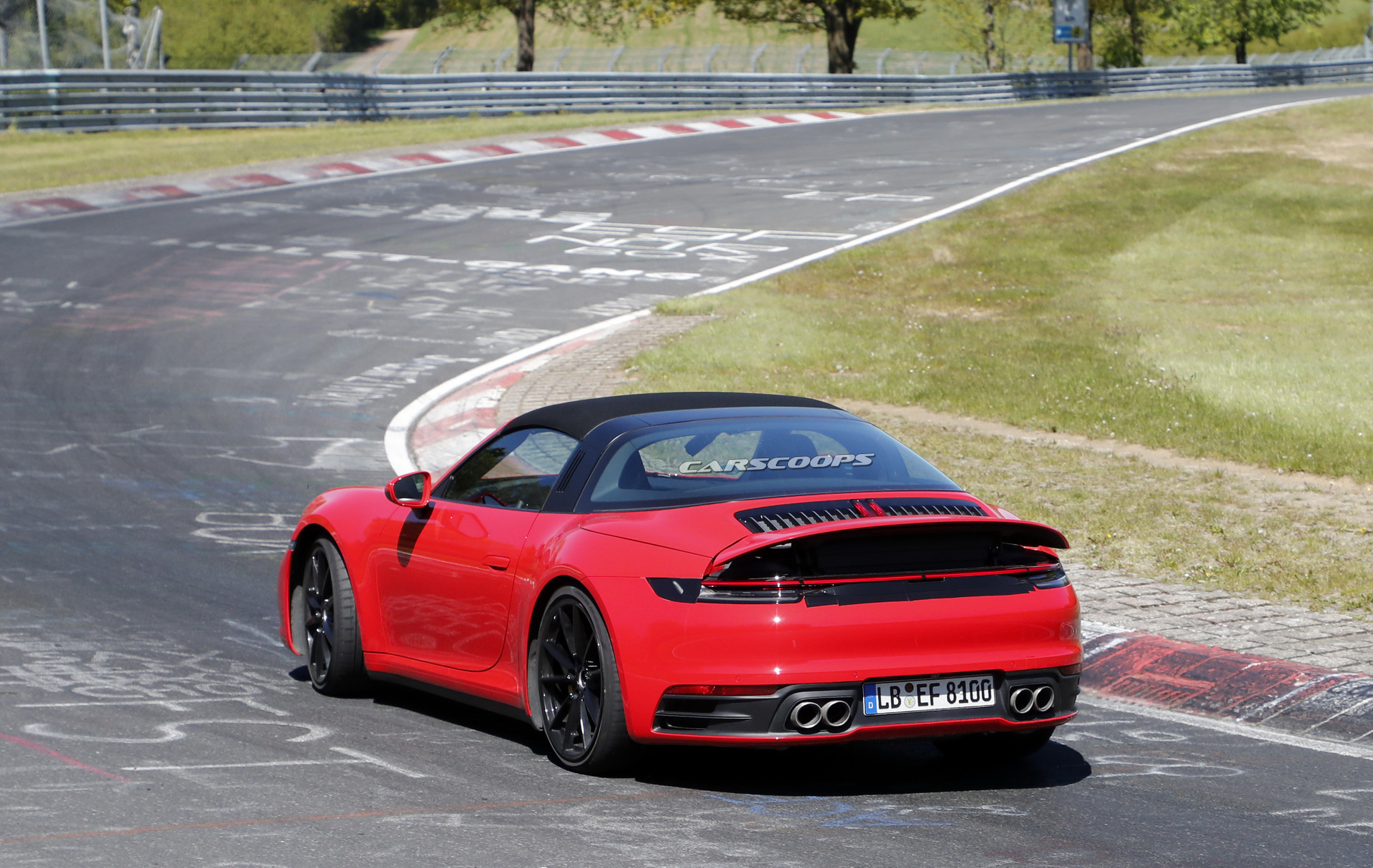 Undisguised Porsche 992 Targa Test Car Gets The Nurburgring Treatment
