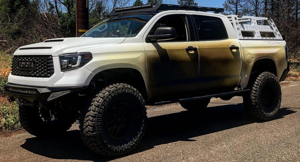  2018 LA Fires Life Saving Toyota Tundra Replacement Gets A Smoky Transformation