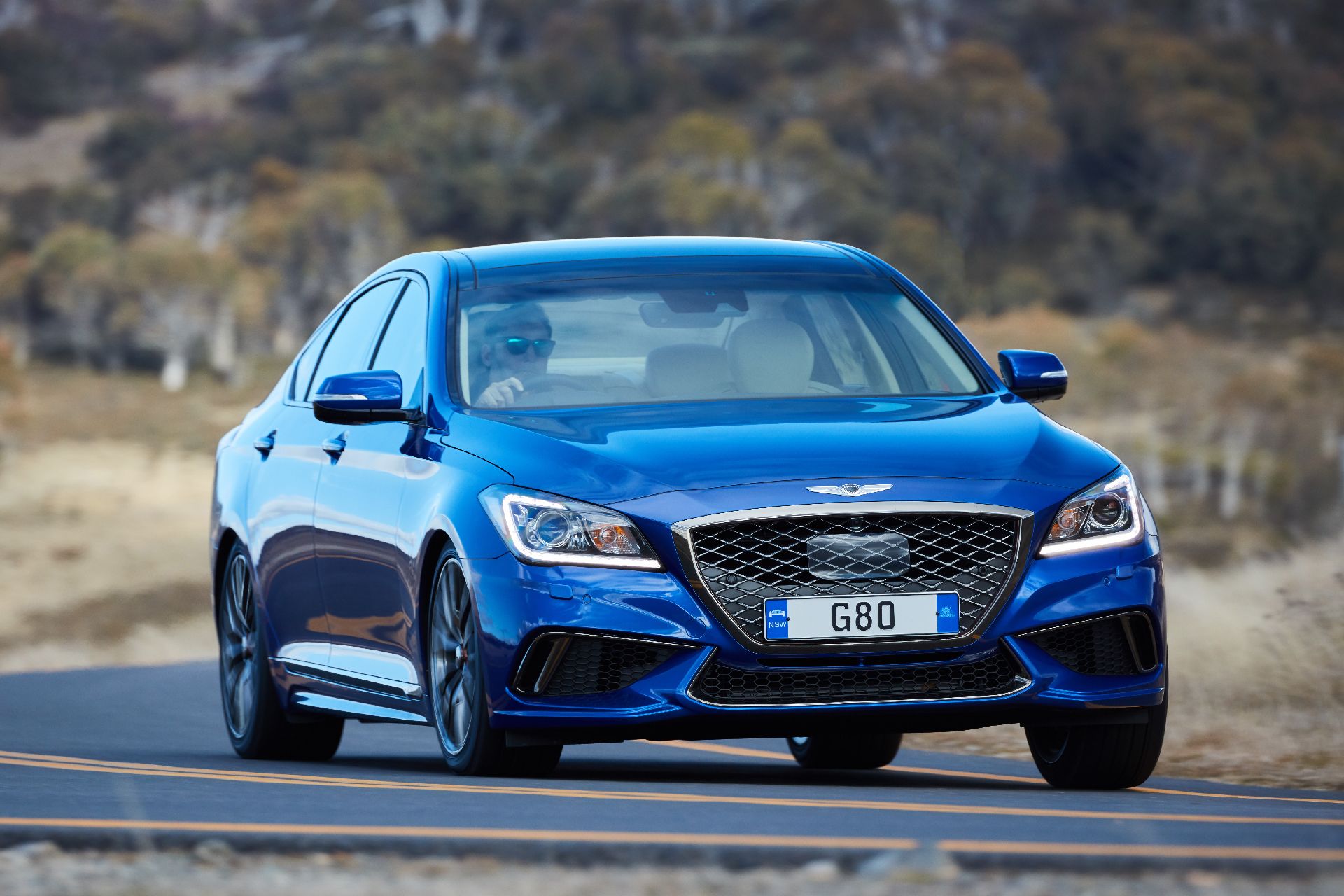 2020 Genesis G80 Now Available In Australia With 311 HP V6, Two Trim Levels