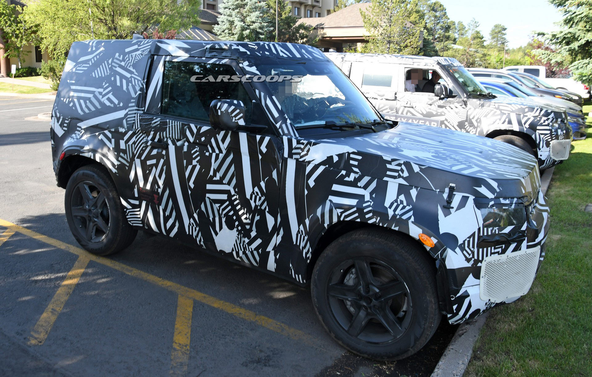 2020 Land Rover Defender Caught Undisguised In The Flesh