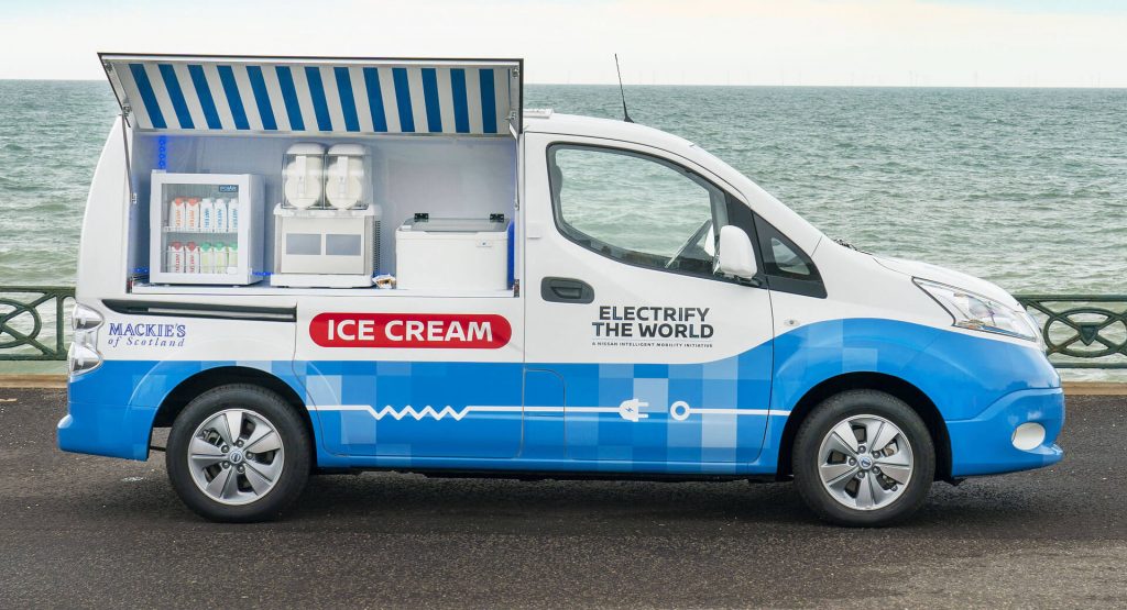 New Nissan e-NV200 Concept Previews The Ice Cream Van Of The Future