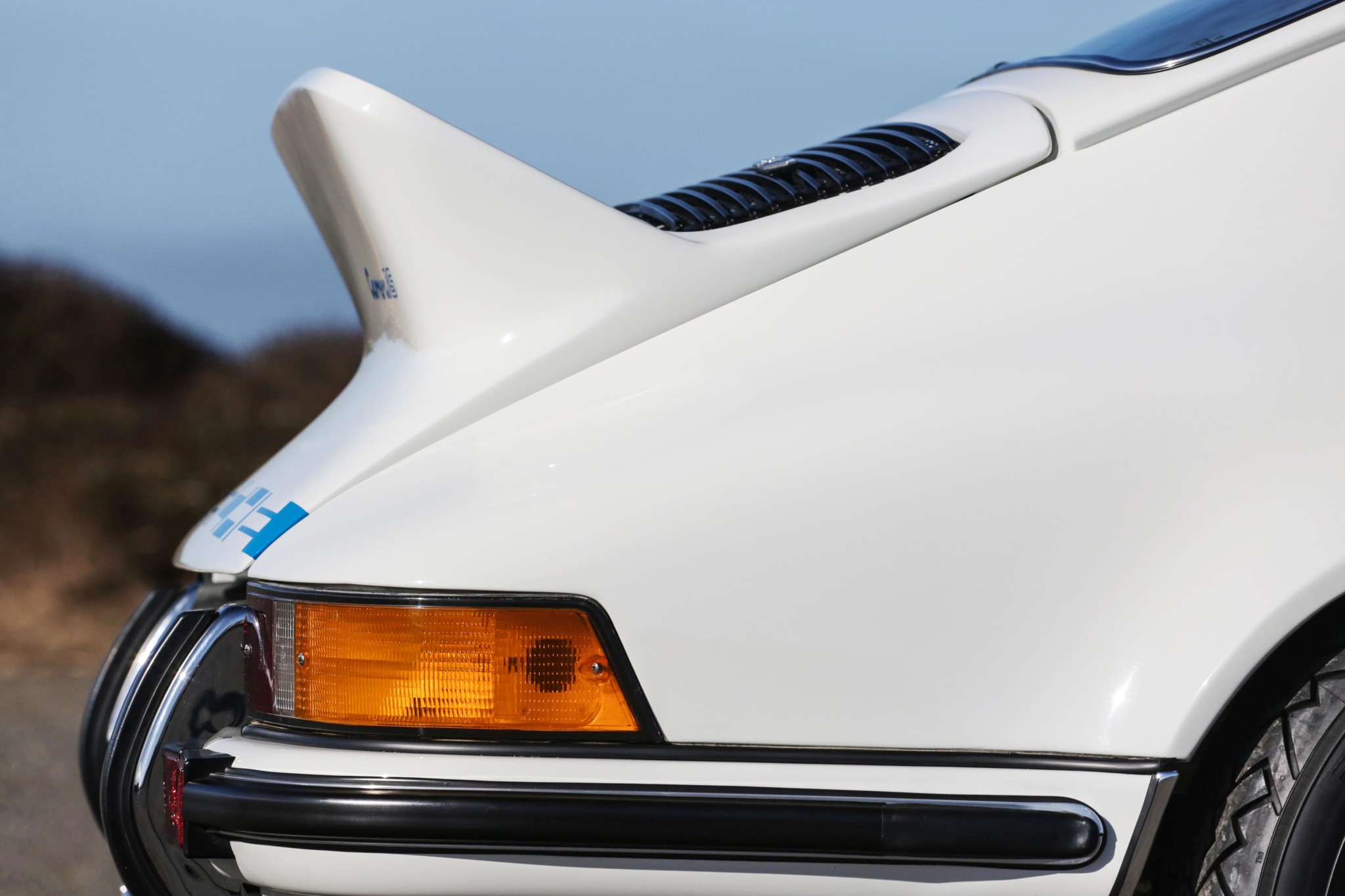 Award-Winning 1973 Porsche 911 Carrera RS Is A White And Blue Gem