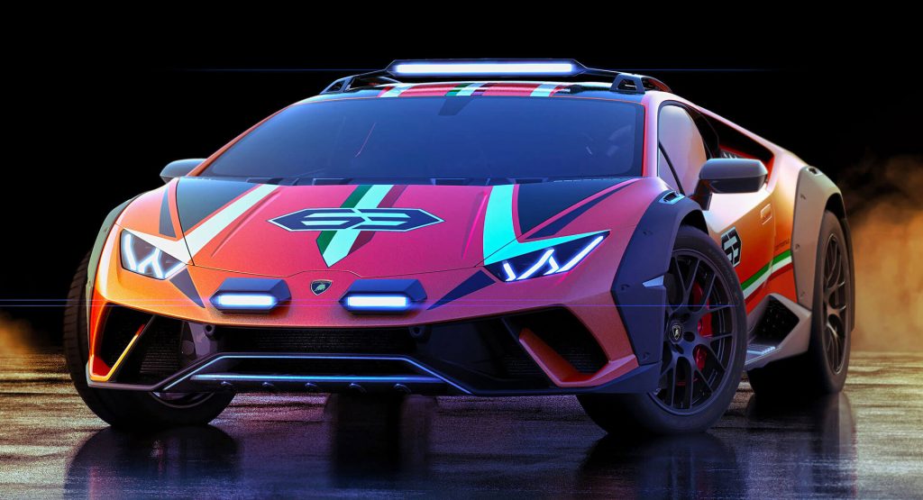  Lamborghini Huracan Sterrato Concept Is An All-Terrain Supercar