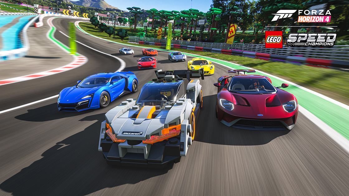 Forza Horizon 4 Updated With LEGO Expansion Pack Featuring F40, Senna And More