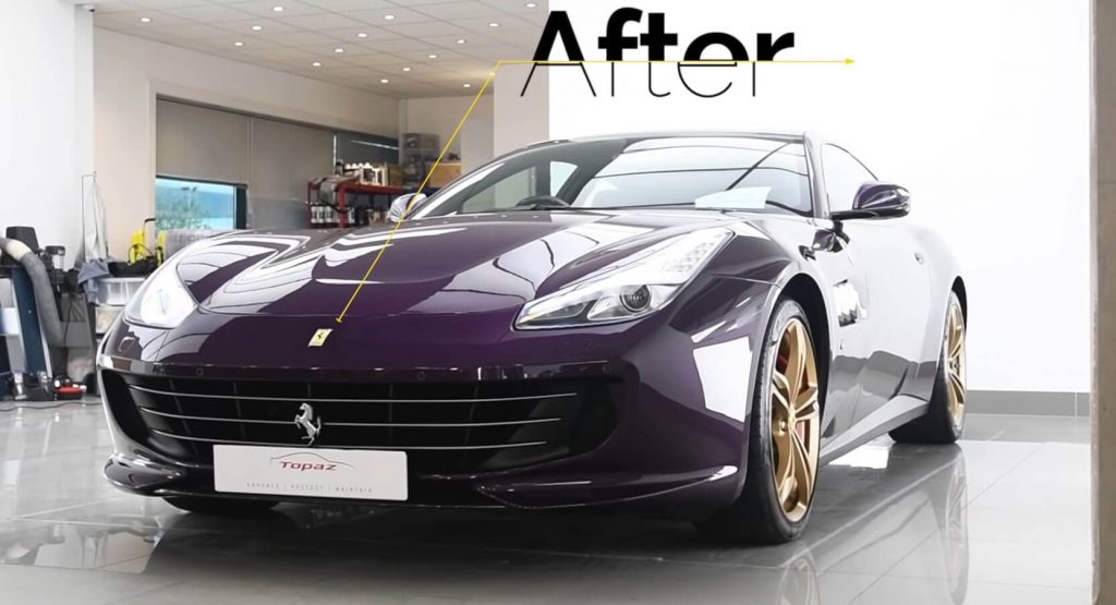  Watch Jay Kay’s Ferrari GTC4Lusso Being Painted Purple