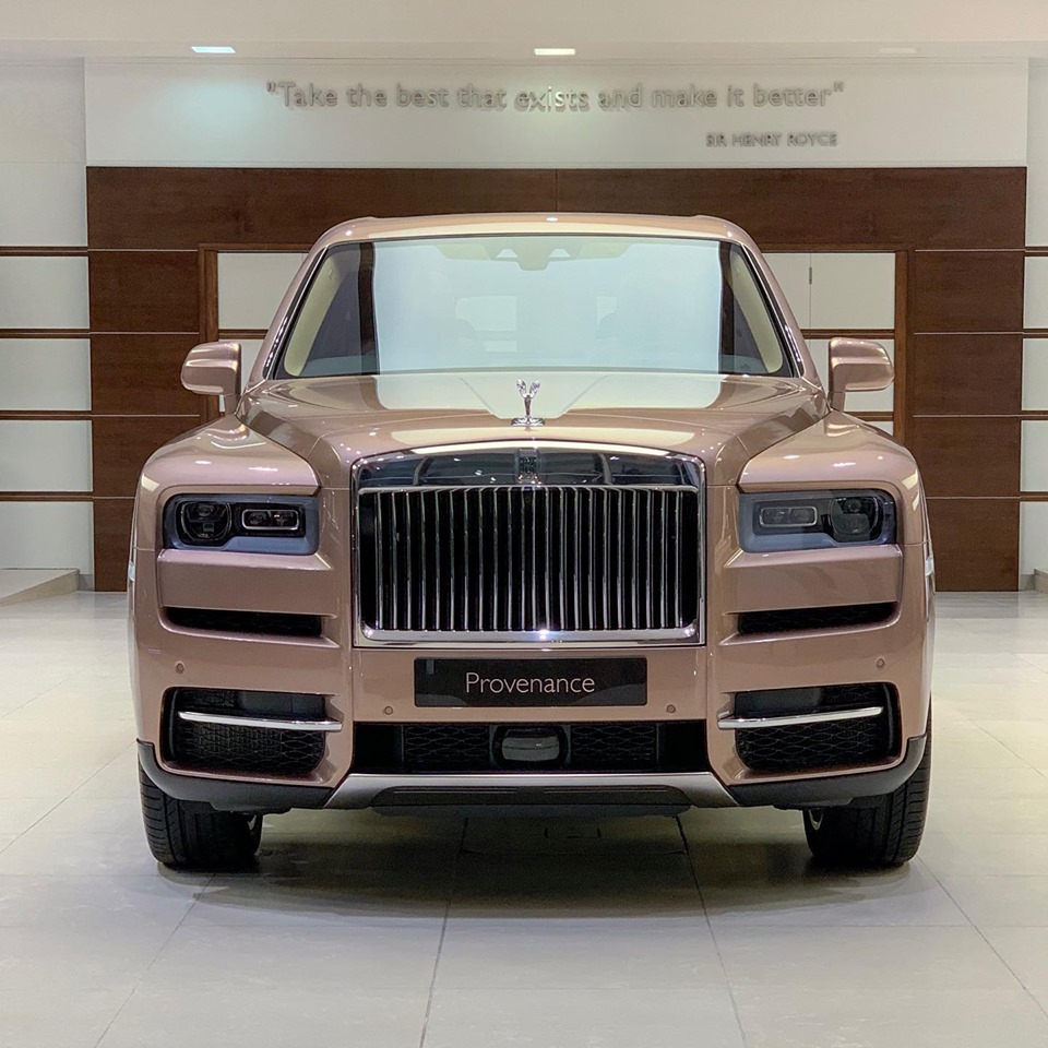 Petra Gold Rolls-Royce Cullinan Showcased With Moccasin Interior