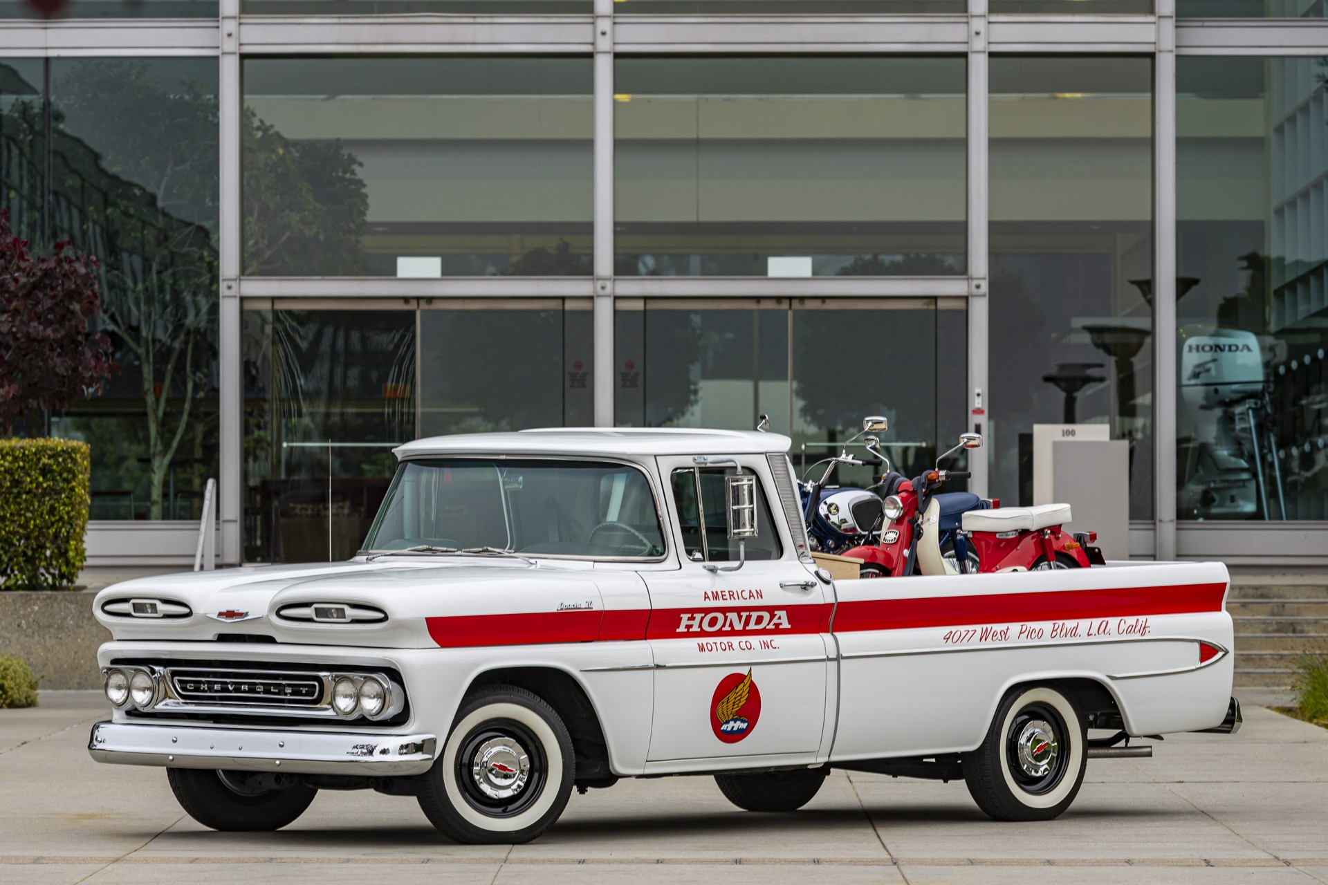 Honda Celebrates 60 Years In America By Restoring … A Chevy Pickup