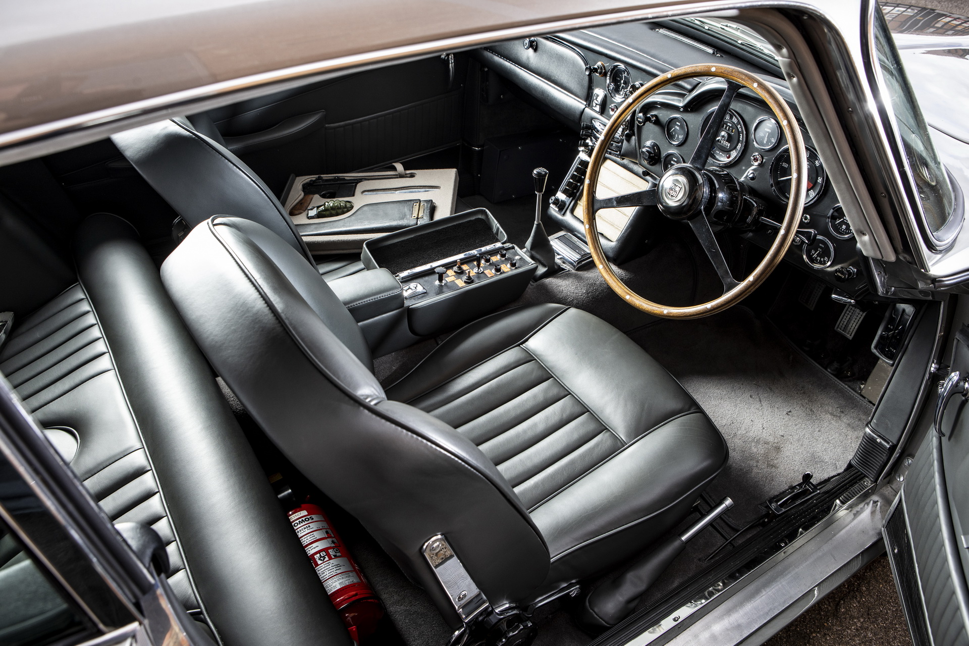 James Bond’s Real Aston Martin DB5 To Cross The Auction Block