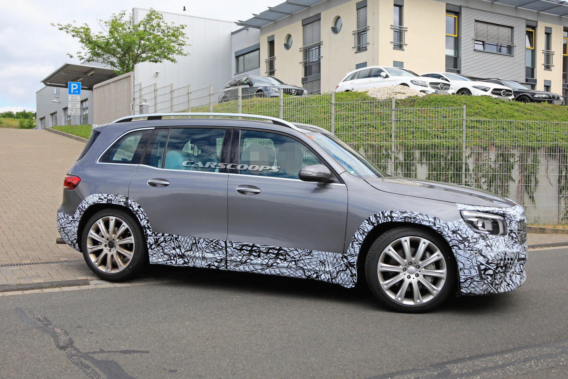 2020 Mercedes AMG GLB 45: 415HP Compact SUV Shows More Skin In Latest Spy Shots