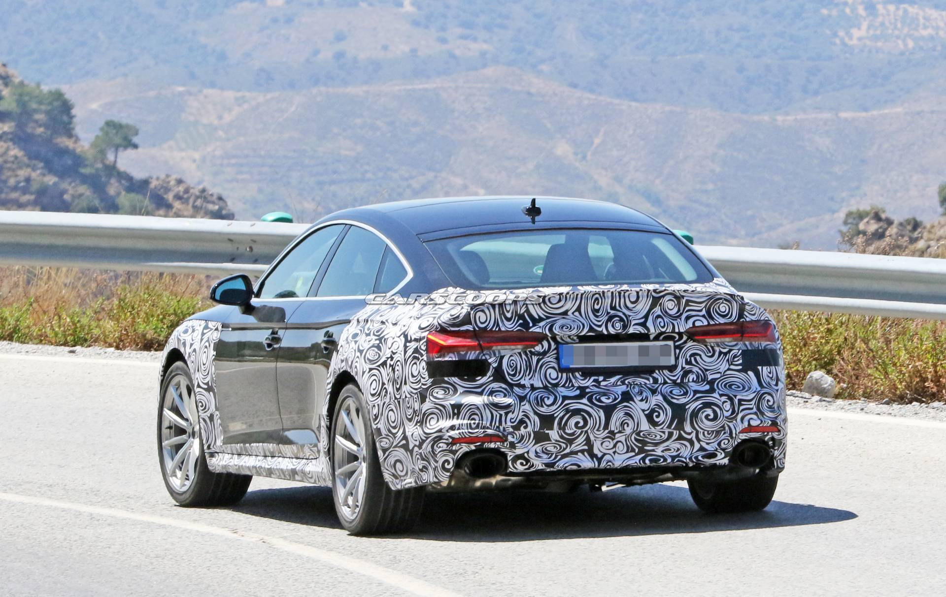 Audi Sport Wastes No Time As Facelifted RS5 Sportback Begins Testing