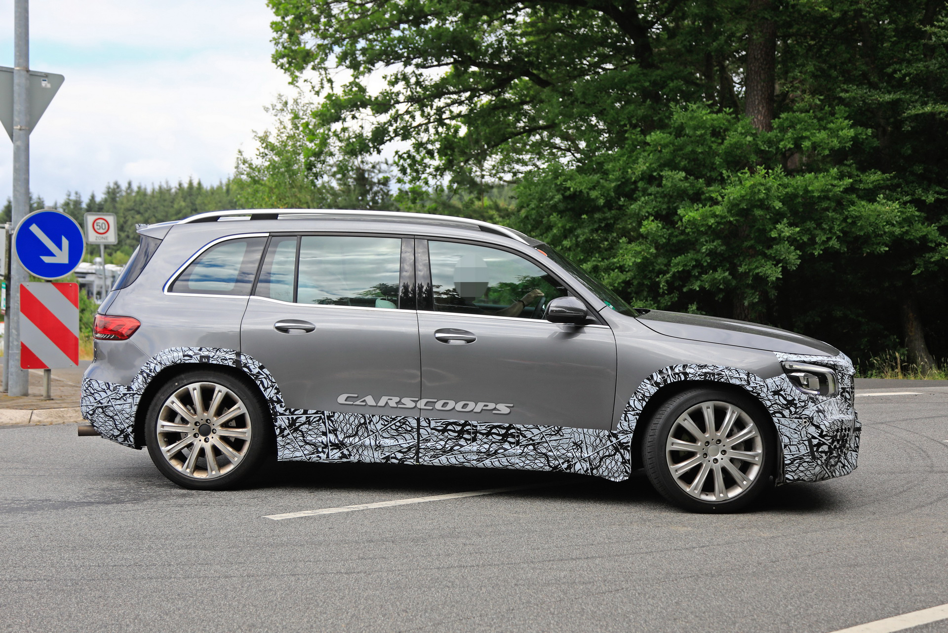 2020 Mercedes AMG GLB 45: 415HP Compact SUV Shows More Skin In Latest Spy Shots