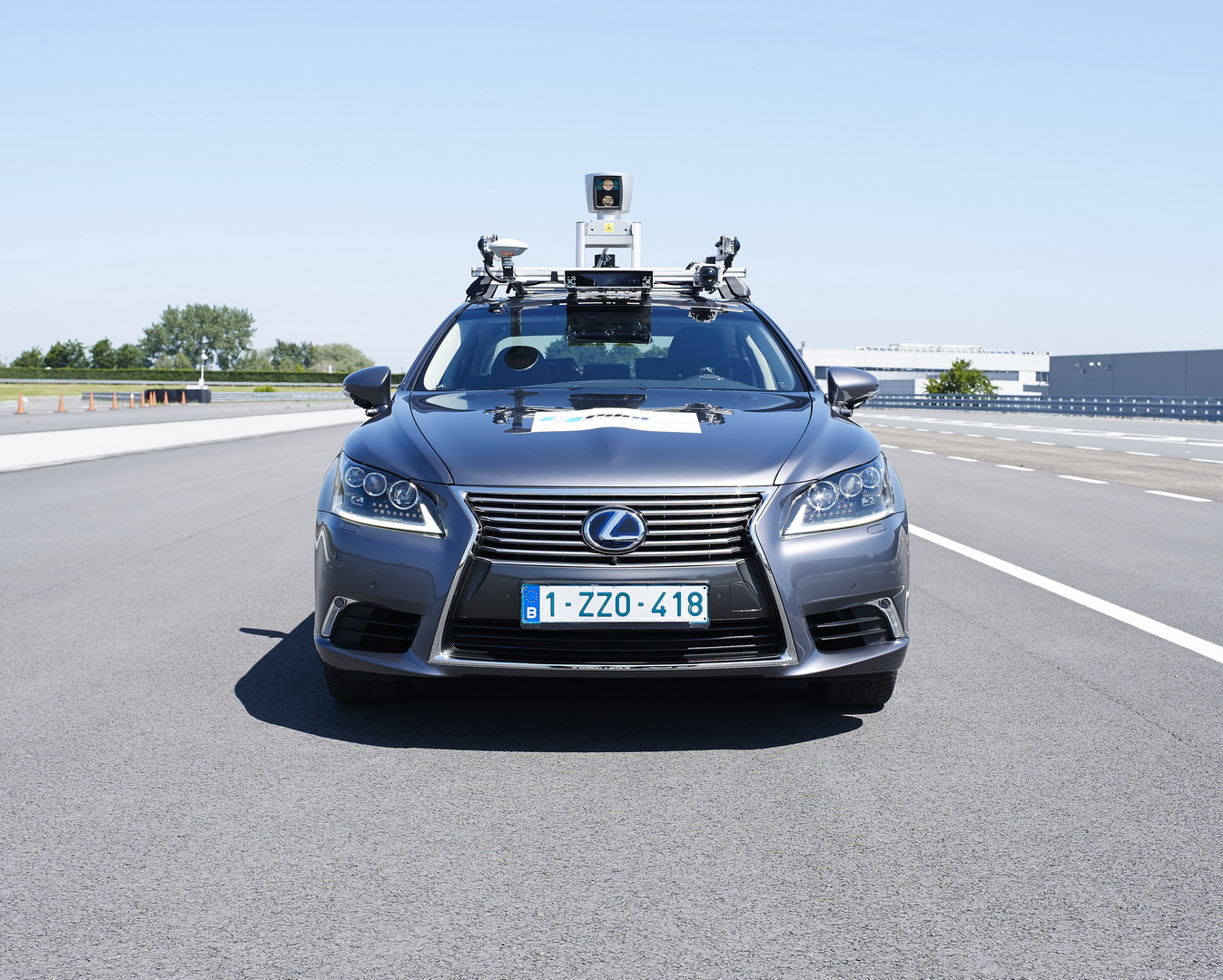 Autonomous Lexus LS Will Begin Testing On Public Roads In Belgium